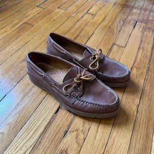 Sperry Gold Cup Authentic Handcrafted in Maine Boat Shoe - Size 10.5 US - Brown